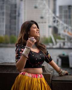 Diseñador pesado bordado multicolor indio y paquistaní nupcial Lehenga Choli fiesta traje tela para mujer vestido al por mayor - Product Image 6