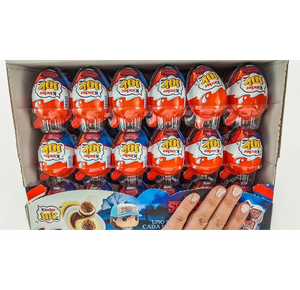 Kinder Joy <b>Surprise</b> Chocolate <b>Eggs</b> Stranger Things Edition T1 Case of 72 Pieces Assorted <b>Toy</b> Gifts Retail Wholesale Bulk Sale - Product Image 5
