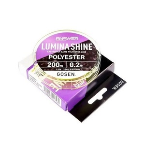 GOSEN ANSWER สายตกปลาลูมิน่า ไชน์สีมุก/ชมพู/เหลือง 200 ม. (รุ่น: 0.2/0.25/0.3/0.4/0.5/0.6) - Product Image 5