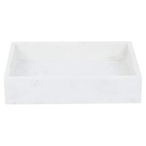 Plateau de service rectangulaire en marbre de luxe au design élégant pour gâteaux, desserts, fruits, chocolats et décorations - Product Image 5