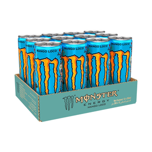 Monster Energy Drink Mango Loco ofrece una explosión de sabor tropical para refrescarse al instante - Product Image 1