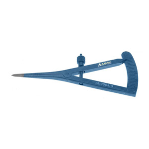 Calibrador Castroviejo-Puntas rectas con medidas de 20mm, Titanio, 3,2 ''(8,2 cm) - Product Image 2