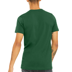 เสื้อยืดคอกลมแบบยูนิเซ็กซ์ เสื้อยืดแขนสั้นเรียบง่ายสำหรับผู้ชาย - Product Image 3