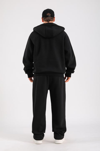 ชุดวอร์มกางเกงผ้าฟลีซ3เส้นสำหรับผู้ชายโลโก้ออกแบบได้ตามต้องการ - Product Image 3