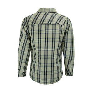 <b>Mens</b> Womens Level 2 Armored Riding <b>Shirt</b> Sage Green Black Abrasion Resistant <b>Flannel</b> <b>Shirt</b> Protective Lumberjack Moto Gear - Product Image 3