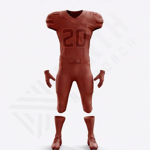 Uniforme de Fútbol Americano Personalizado de Calidad Única al por Mayor, 100% Poliéster, Ropa Deportiva de Alto Rendimiento para Equipos de Fútbol Americano - Product Image 1