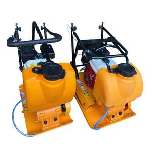 Compacteur de sol à haute efficacité HGP PC90 90 kg, moteur à essence Honda 5,5 CV, 30 kN, plaque de 510x550 mm pour route en béton - Product Image 1