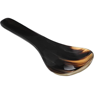 Couverts de cuisine indiens fabriqués à la main naturels et écologiques en corne de buffle/boeuf pour mesurer Green Living Essential - Product Image 1