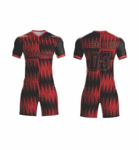 Kit de football en polyester pour jeunes avec logo personnalisé pour hommes, ensemble de maillots vierges avec impression par sublimation pour équipe de football - Product Image 6