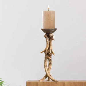 Bougeoir métallique sans flamme de qualité supérieure conception de taille personnalisée en métal de haute qualité résistant à la chaleur décoration de la maison Durable - Product Image 1