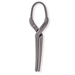 Clip d'occlusion manuel réutilisable en acier inoxydable de 7 mm à mâchoire légèrement incurvée pour chirurgie générale, usage hospitalier temporaire - Product Image 2