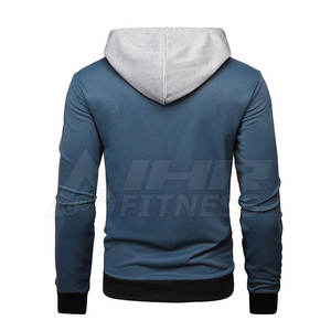 2025 Usine En Gros Hoodies Logo Personnalisé Hommes Hoodies Polyester Couleur Personnalisée Hoodies Pour Hommes - Product Image 2