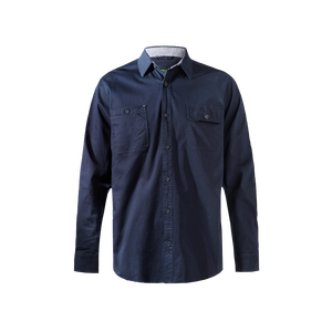 Chemise de travail australienne à manches courtes Button Dwon Beige - Product Image 4