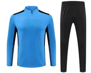Conjunto de chándal para hombre, Sudadera con capucha atlética de tela transpirable ligera de ajuste regular y joggers para entrenamiento y ropa informal - Product Image 1