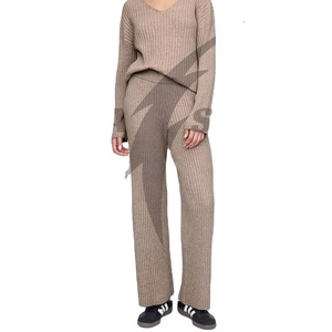 Men's Women's Loose Flare Pants Sweatpants Flare <b>Legging</b> Trouser Trending Straight Premium Fashionable <b>Flared</b> Stacked Style - Product Image 1