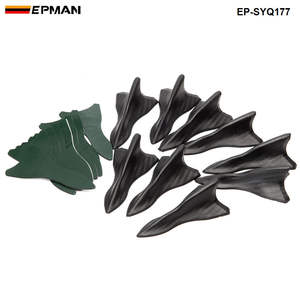 EPMAN 10 pcs/lot générateur d'air vortex diffuseur toit ailerons de requin becquet aile carbone motif EP-SYQ177 - Product Image 1