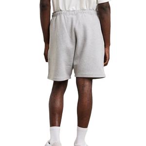 OME Unisex verano 100% pantalones cortos de algodón para hombres logotipo personalizado 100% algodón Cierre de cintura elástica Color sólido pantalones cortos de calle - Product Image 2