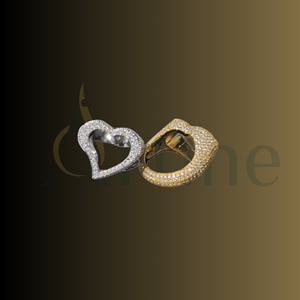 Collar colgante con acabado de metal cepillado para estilo moderno unisex - Product Image 1