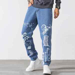 Personalizado bordado hombres Denim Jeans Slim Straight Fit moda Streetwear cómodo algodón suave suministro a granel fábrica - Product Image 6