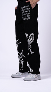 Pantalon à motifs noirs 2025 pour hommes - Product Image 4