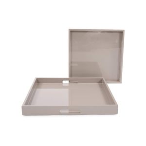 ถาดเสิร์ฟอาหารเคลือบแล็กเกอร์สีสันสดใสสำหรับร้านอาหารดีไซน์สวย - Product Image 5