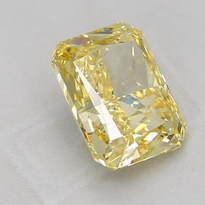 เพชรเม็ดเดี่ยวสีเหลืองเข้มแฟนซี น้ำหนัก 6.15 กะรัต ระดับความสะอาด VS2 สำหรับทำเครื่องประดับ - Product Image 6