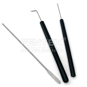 Kit avanzado de disección de 30 piezas para Laboratorio de Biología, juego de disección de Anatomía Veterinaria, cuchillas de mango de cuchillo de bisturí de acero inoxidable - Product Image 5