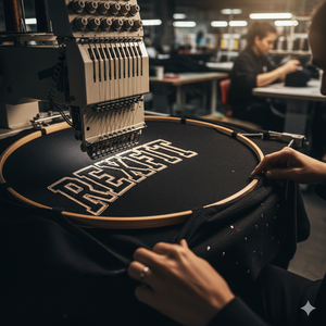 Sudadera con Capucha de Forro Polar con Cremallera Completa para Hombre, Color Negro, Marca Rexfit Sports, con Bordado Desgastado, Estilo Casual Urbano, para Invierno - Product Image 3