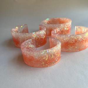 REFER joyería resina acrílico pulsera brazalete exagerado deslumbrante Multicolor ancho Irregular cuadrado acrílico pulseras para - Product Image 4