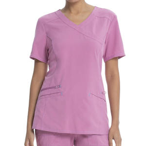 Uniforme Clínico Cómodo, Uniformes de Hospital de Belleza, Uniforme de Enfermera, Conjunto de Uniforme Médico para Mujer al por Mayor, Blusa + Pantalones - Product Image 1