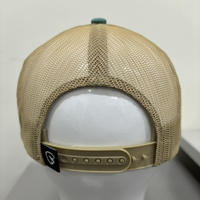 Sombreros de camionero Parche de cuero personalizado EE. UU. Gorra para hombre Gorras de camionero ajustables para exteriores, Gorras deportivas para hombre Estilo camionero de 6 paneles