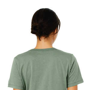 Vente en gros de t-shirt vierge surdimensionné pour le printemps t-shirt court uni pour femmes Offre Spéciale crop top - Product Image 5