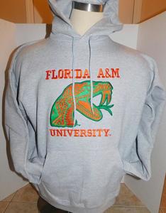 Women's High Quality Custom FAMU Florida A&M <b>Vintage</b> Style Hoodie Collegiate Design Embroidered Front <b>Tie</b> Woolen Washed Autumn - Product Image 2
