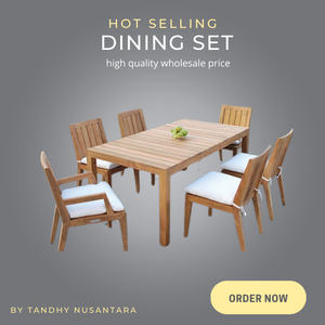 Leisure Facilities Dining Room <b>Furniture</b> Dining Table Set With Many Chairs For <b>Restaurant</b> Wholesale Price - Product Image 5