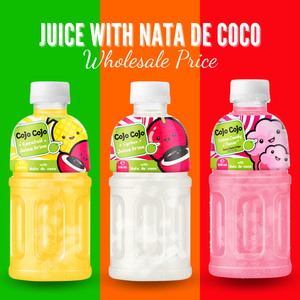 Jugo de Cóctel Cojo Premium al por Mayor, 11.2 Fl oz, Muestra Gratis con Puré de Nata de Coco, Jugo de Frutas, Proveedor de Jugos de Frutas - Product Image 5