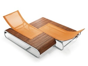Tumbona de Madera Moderna de Alta Gama para Exteriores, con Impresión de Marca Personalizada, Plegable, para Patio, Terraza o Jardín - Product Image 5