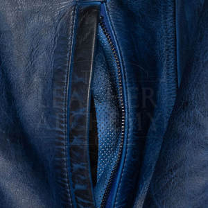 Chaqueta de Motociclista de Cuero Elegante con Cuero de Alta Calidad, Forro Suave, Ajuste Flexible, Comodidad Mejorada y Costuras Resistentes - Product Image 4