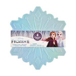 Boîte Mystère de Fournitures de Fête Elsa La Reine des Neiges – Bracelets Slap, Colliers, Autocollants Tatouages – Pack de 12, Carton de 150 Unités en Gros, Livraison Gratuite - Product Image 3
