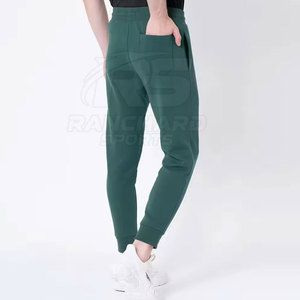 Pantalons de course personnalisés, mode masculine, polyester et coton, pantalons de survêtement slim fit, streetwear - Product Image 4