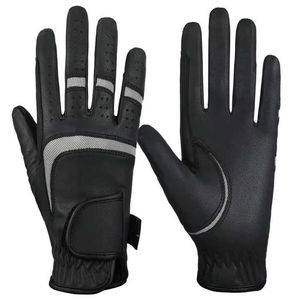 Gants d'équitation en cuir de qualité supérieure fabriqués en usine, gants d'équitation d'hiver, gants de course équestre, gants de sport pour jeunes filles, parfaits pour l'équitation - Product Image 1