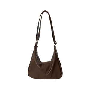 Sac fourre-tout bandoulière vintage Maillard 2026 pour femme en cuir PU grande capacité avec fermeture éclair et sangle unique toutes saisons été 33 - Product Image 1