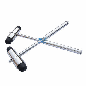 Martillo de Reflejos Reutilizable Buck de Acero Inoxidable, Instrumento de Diagnóstico Neurológico, Evoca Reflejos Superficiales y Cutáneos - Product Image 1