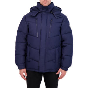 Custom <b>Men</b>' <b>s</b> Logo Cotton Puff <b>Jacket</b> Designer Winter Bubble Padded Coat Down Polyester Outdoor Puffer <b>Jacket</b> For <b>Men</b> - Product Image 1