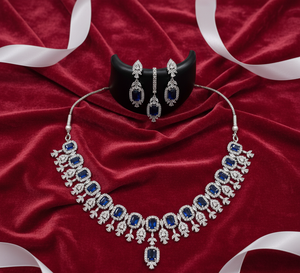 Conjunto de Collar y Aretes de Novia de Lujo para Bodas y Fiestas de Compromiso, Joyería Elegante de Estilo Tradicional para Mujer - Product Image 4