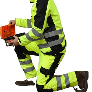 Professional Service ensures Industrial <b>Work</b> Wear Reflective <b>Waterproof</b> Construction Suits meet high wholesale grade. - Product Image 1