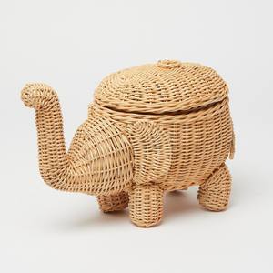 Cestas de almacenamiento de ratán hechas en Vietnam, cesta con forma de ratón, decoración para la habitación del bebé. - Product Image 5