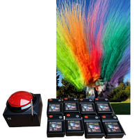 Nouvelle machine lance-confettis FX pour révélation du sexe, avec unité de contrôle pyrotechnique à bouton pour fête prénatale