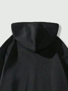 Nueva llegada Sudadera con capucha de diamantes de imitación suéter personalizado Sudadera con capucha de diamantes de imitación térmica de alta calidad precio ropa informal Sudadera con capucha de diamantes de imitación OEM - Product Image 5