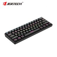 Precio de fábrica 60% teclados Laptop Desktop Teclado mecánico inalámbrico con cable
