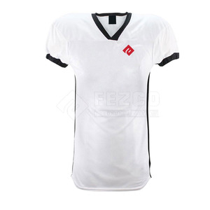 Uniforme de football américain de haute qualité, style le plus récent, respirant, manches courtes, 100% polyester - Product Image 3